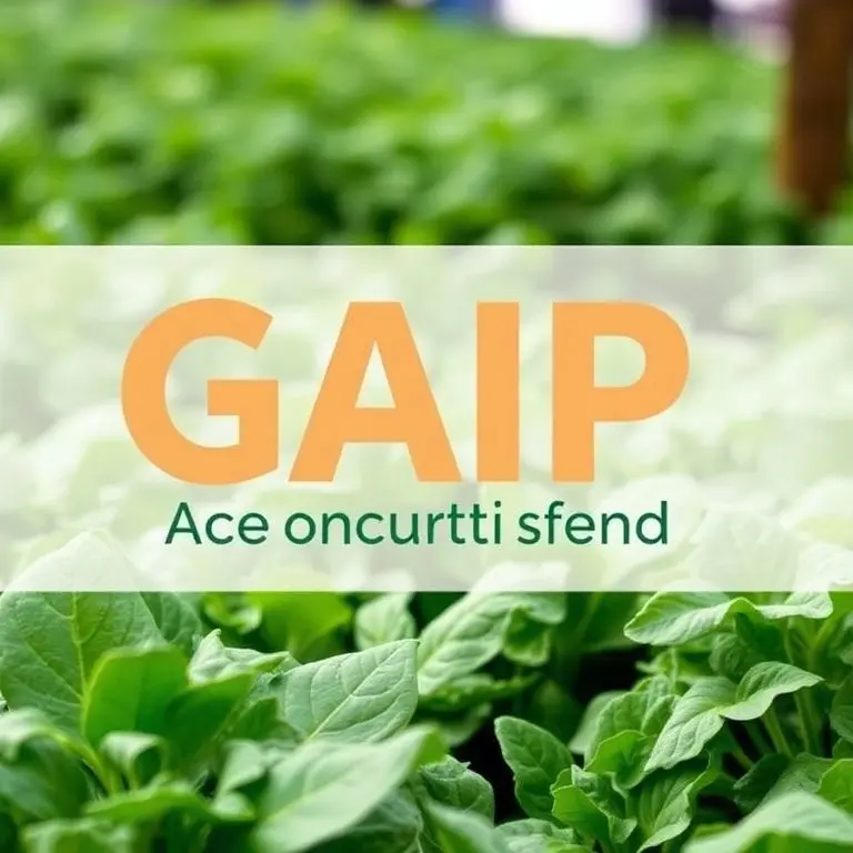 1. GAP 인증 농산물의 기본 개념 및 배경 이해: 정의, 역사, 핵심 원리 분석