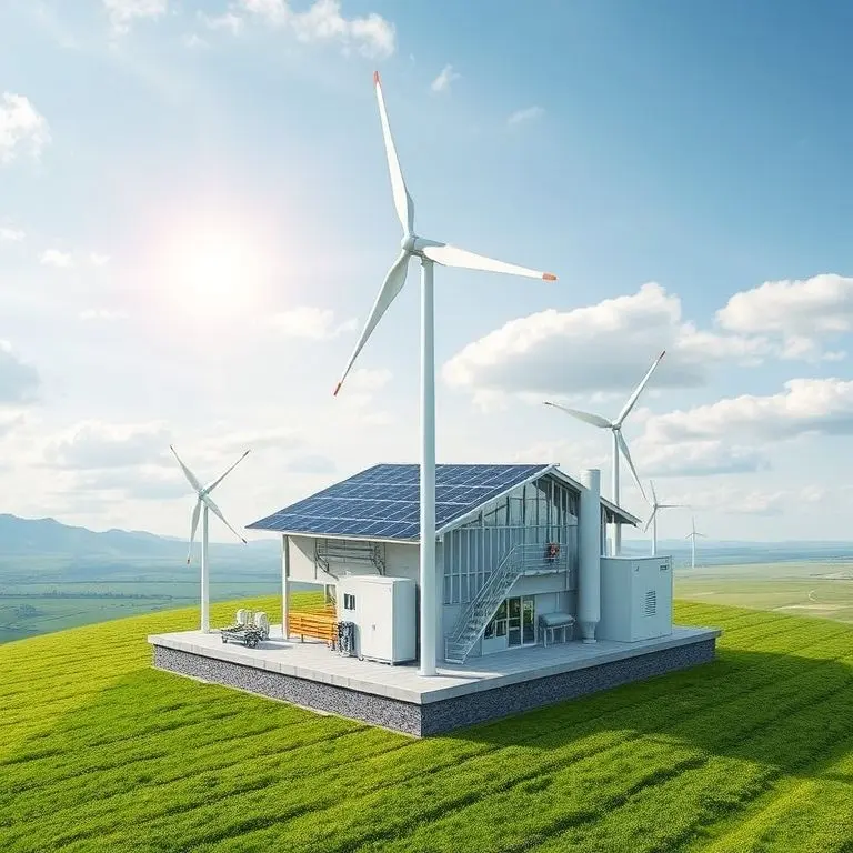 재생에너지 발전 시스템의 작동 원리 해부: 태양광과 풍력을 중심으로